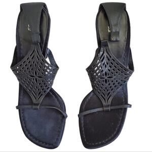 Vera Wang x Stuart Weitzman Vintage Laser Cut Heels (6.5)